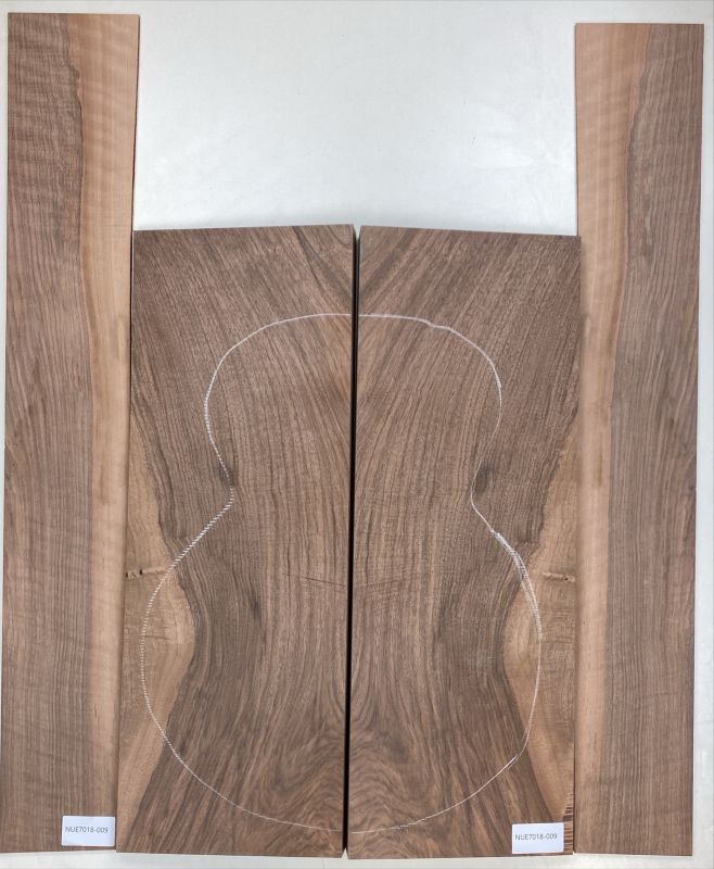 Boden & Zargen Nussbaum, europ., Archtop, EInzelstück #009